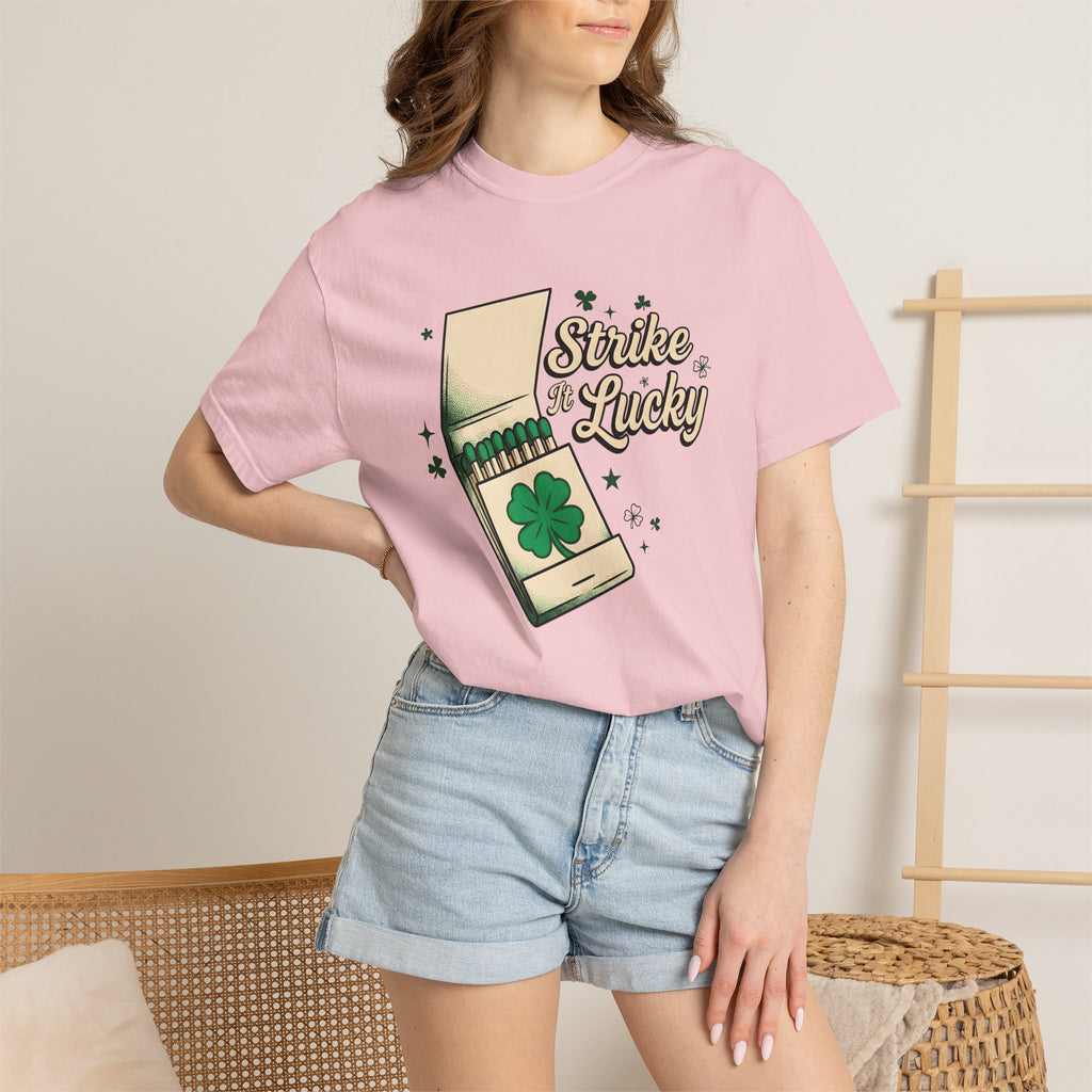 Matchbook Clover Leaf Shirt St Patricks Day Charm Gift Women Nostalgic Tee Shamrock T-Shirt Luck Fan Vintage Tshirt Lucky Graphic Throwback