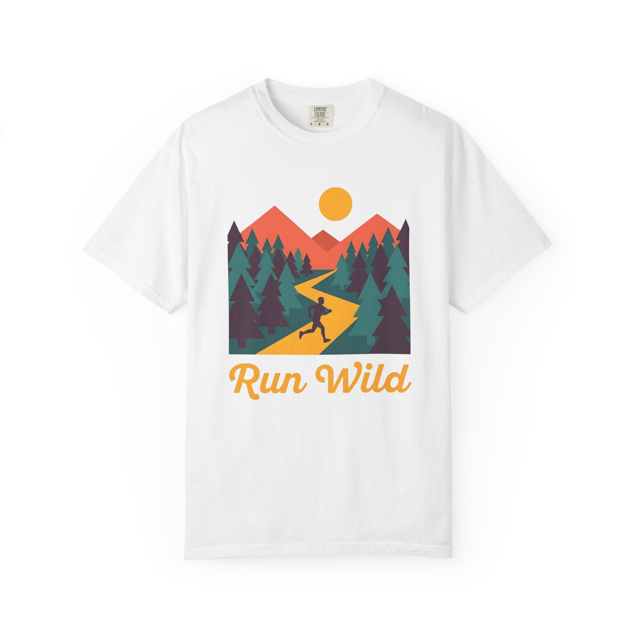Trail Runner Shirt Sports & Activities Outdoors Gift Women Minimalist Tee Jogger T-Shirt Athlete Fan Ultrarunner Tshirt Wilderness Graphic