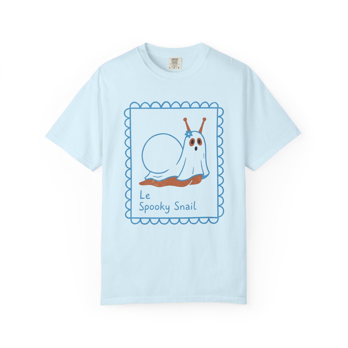 Halloween Snail Shirt Halloween Creature Gift Women Sweet Tee Slug T-Shirt Horror Fan Spooky Tshirt Beast Graphic Doodle Blossom Tshirt