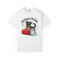 German Puppy Shirt Dog Flag Gift Women Caricature Tee Dog T-Shirt Dog Fan Puppy Tshirt Flag Graphic Nostalgic Fireworks Display Tshirt