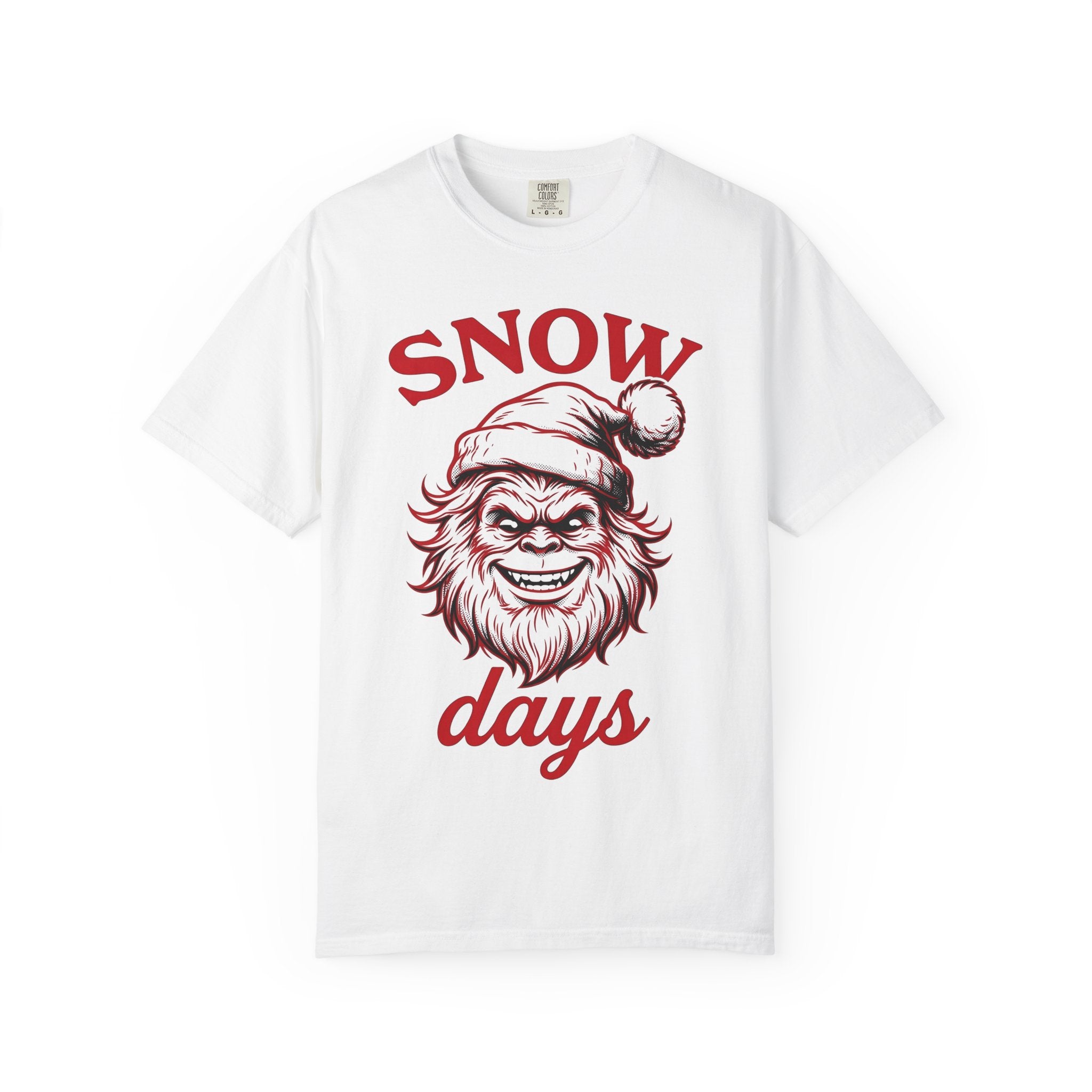 Mythical Santa Shirt Christmas Cold Gift Women Modern Art Tee Kris Kringle T-Shirt Christmas Fan Contemporary Art Tshirt Frosty Graphic Hand