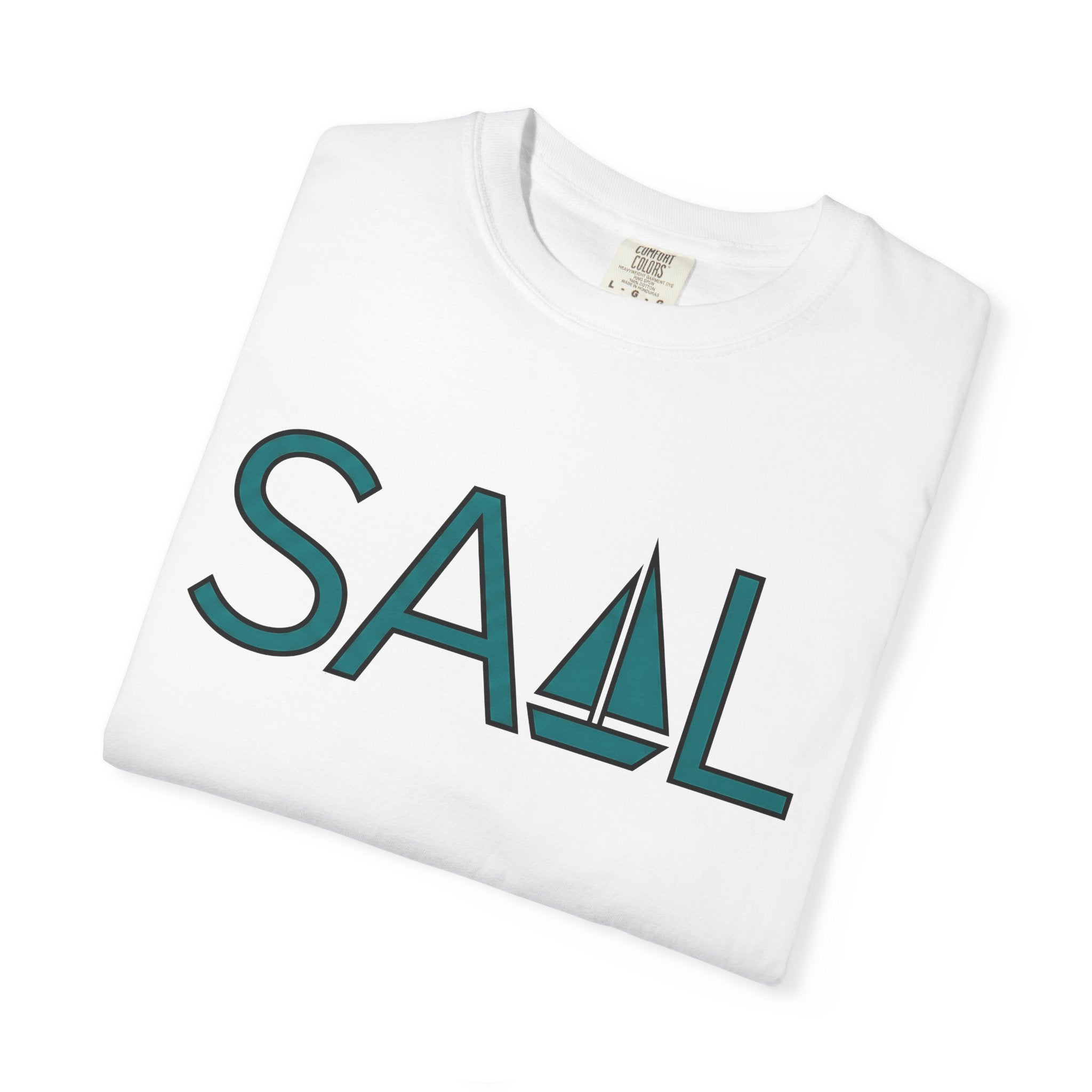 Sailboat Art Shirt Sailing Ocean Gift Women Basic Tee Yacht T-Shirt Sailor Fan Sailing Graphic Sea Design Trendy Boat Tshirt