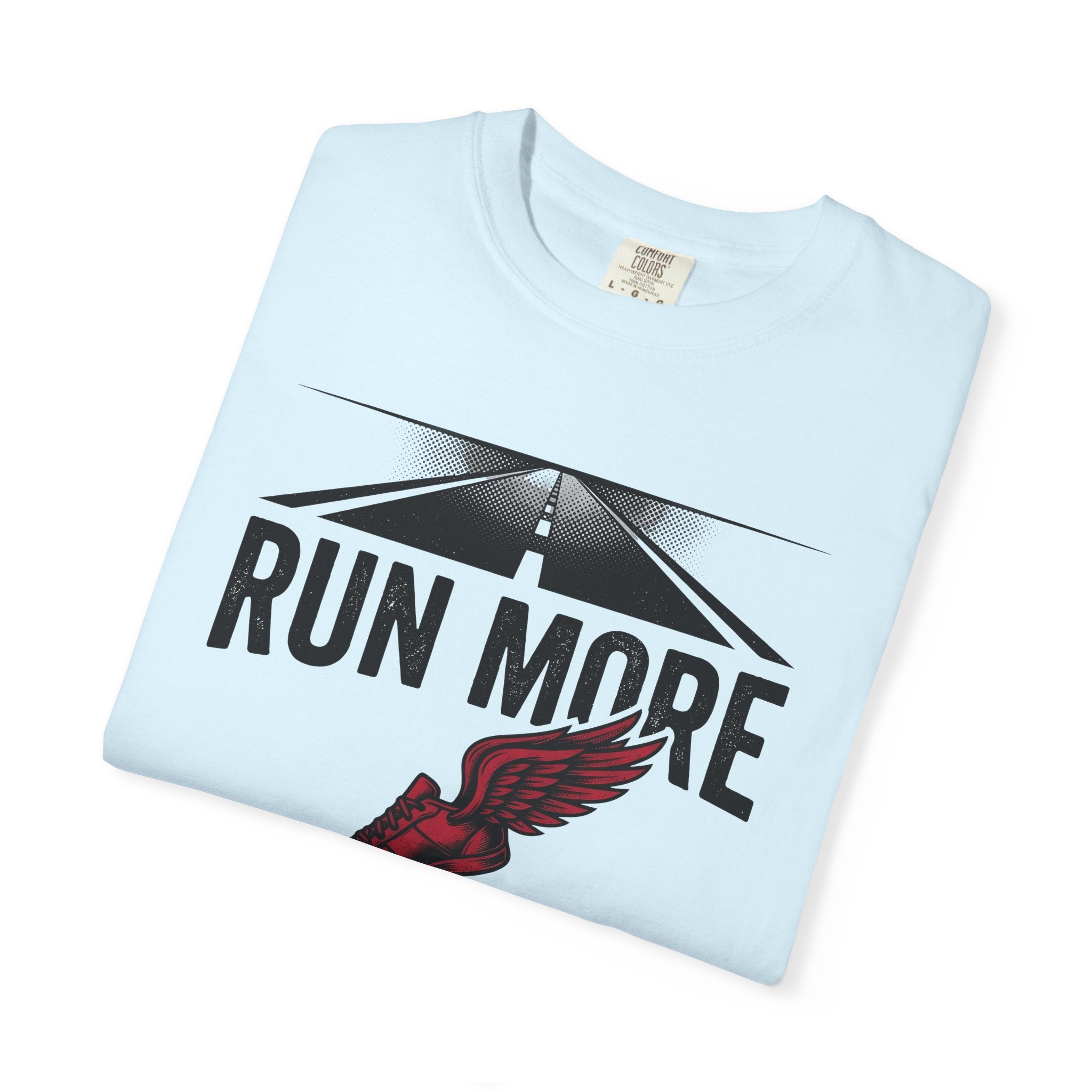 Flying Shoe Shirt Running Exercise Gift Women Classic Tee Shoelace T-Shirt Runner Enthusiast Vintage Tshirt Fitness Graphic Old School