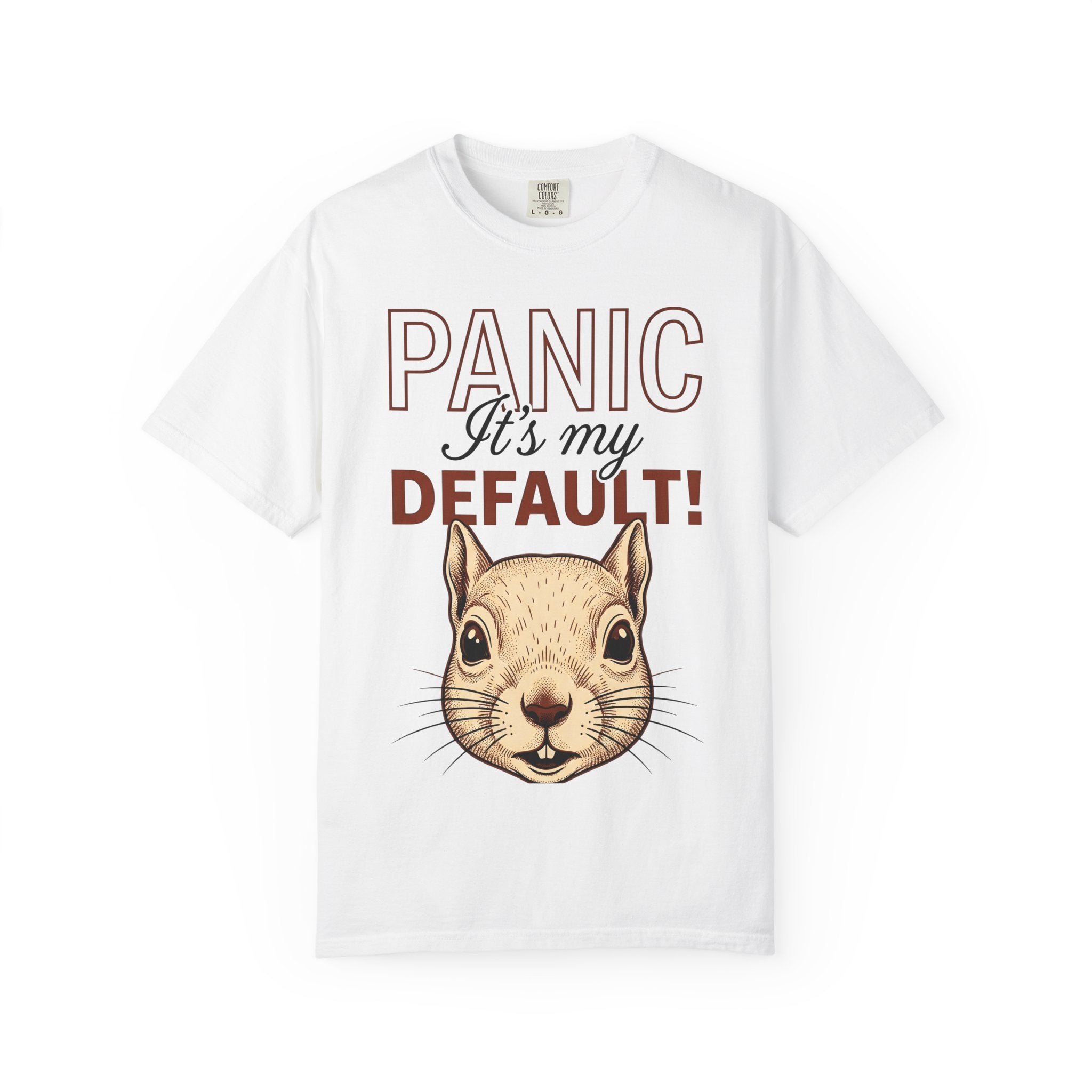 Squirrel Mug Shirt Funny Nature Gift Women Sketch Tee Coffee Mug T-Shirt Comedy Fan Squirrel Illustration Line Art Animal Comedy Tshirt