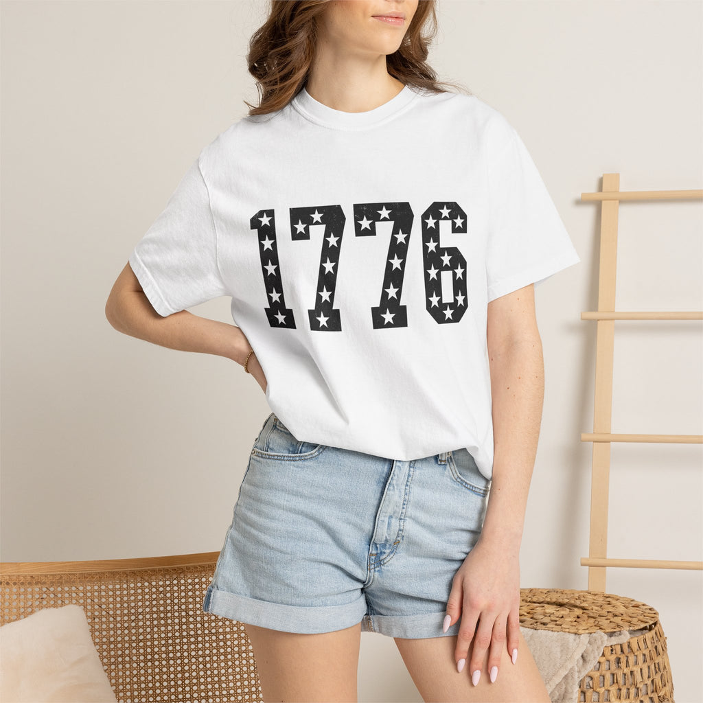 Large Numbers Shirt 4th Of July Usa Gift Women Old School Tee Big Numbers T-Shirt Independence Day Fan Patriotic Tshirt American Graphic