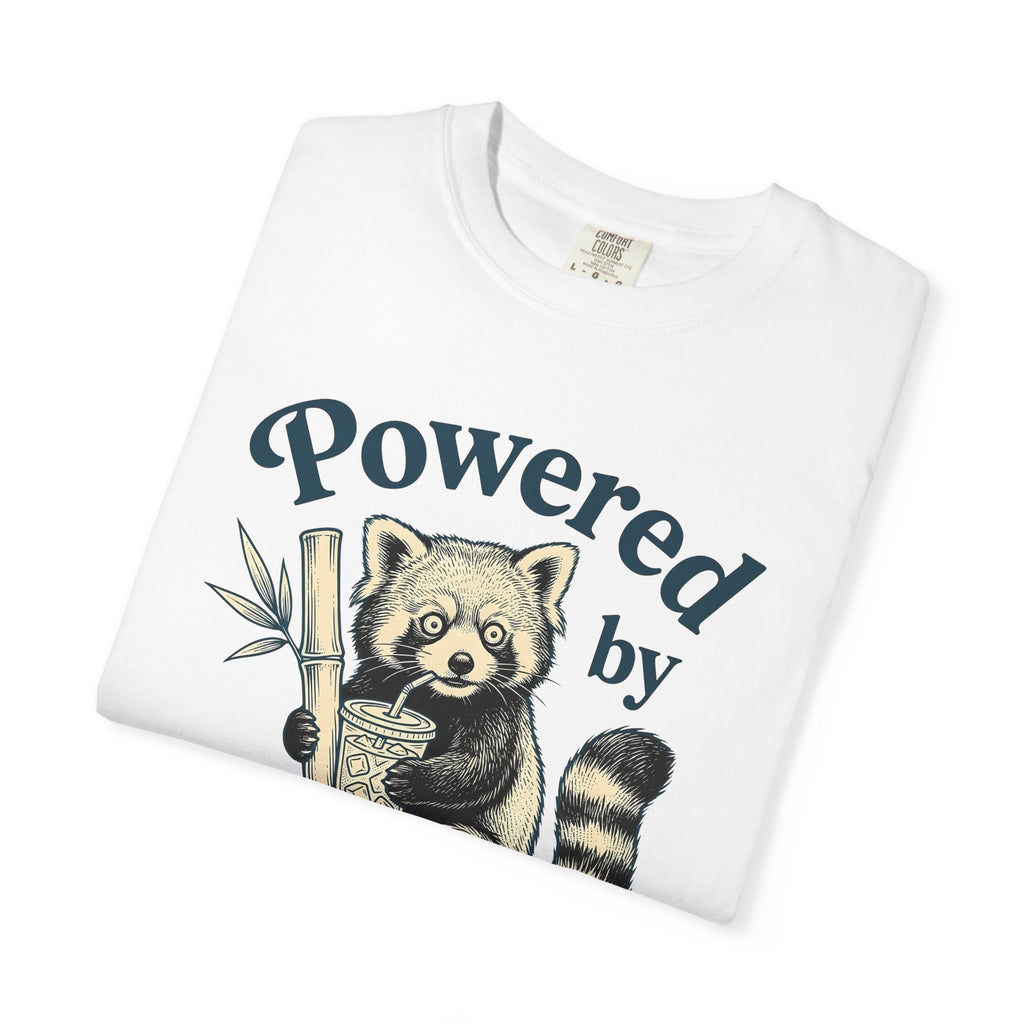 Red Panda Design Shirt Funny Wildlife Gift Women Retro Tee Panda T-Shirt Humor Fan Cartoon Tshirt Animal Graphic Sketch Bamboo Stalk Tshirt