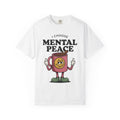 Hot Coffee Character Shirt Coffee Gag Gift Women Line Art Tee Coffee T-Shirt Coffee Fan Minimalist Tshirt Prank Graphic Old School Smile