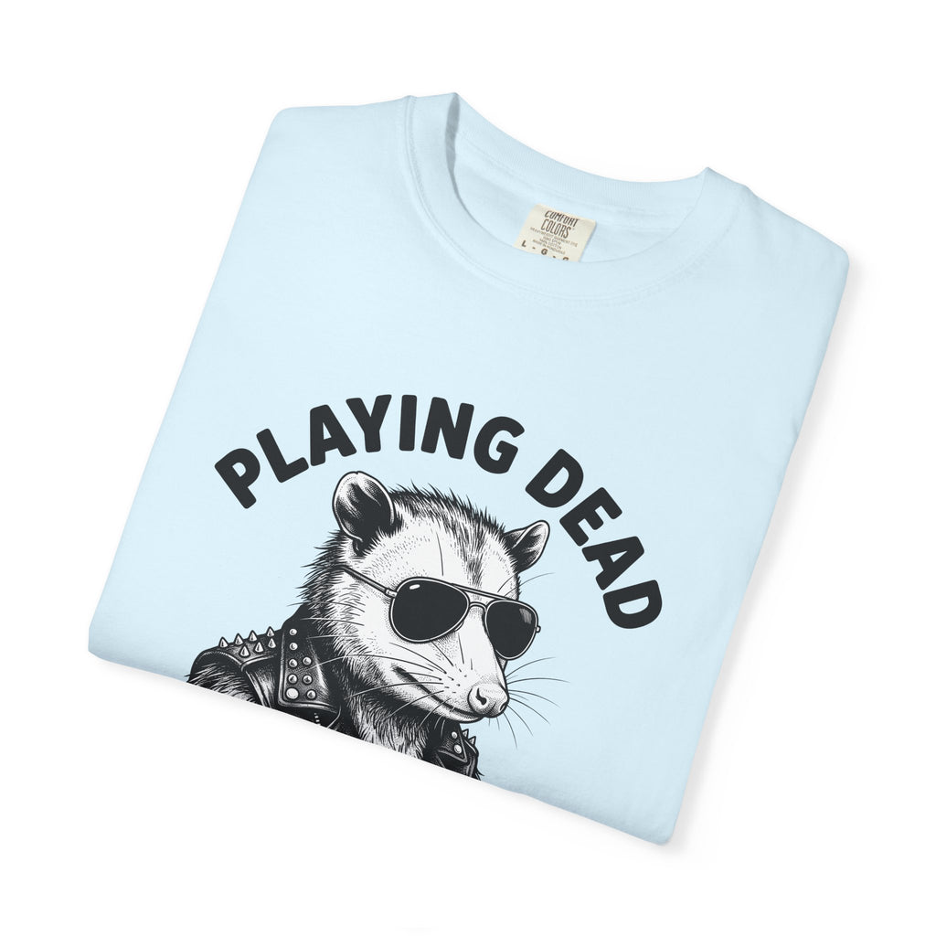 Possum Eyeglasses Shirt Funny Pets Gift Women Old School Tattoo Tee Opossum T-Shirt Humor Fan Tattooed Tshirt Animal Graphic Doodle Moto