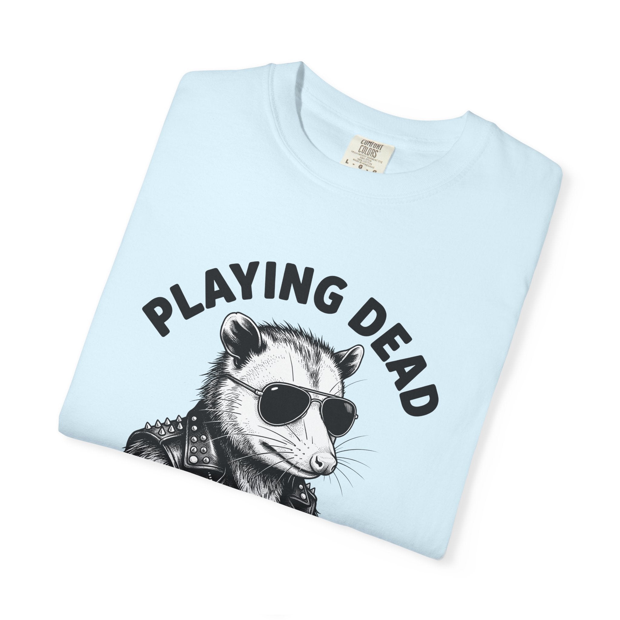Possum Eyeglasses Shirt Funny Pets Gift Women Old School Tattoo Tee Opossum T-Shirt Humor Fan Tattooed Tshirt Animal Graphic Doodle Moto