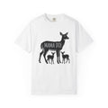 Doe Family Shirt Moms Wildlife Gift Women Retro Tee Deer Family T-Shirt Motherhood Fan Vintage Tshirt Wildlife Graphic Sketch Baby Deer