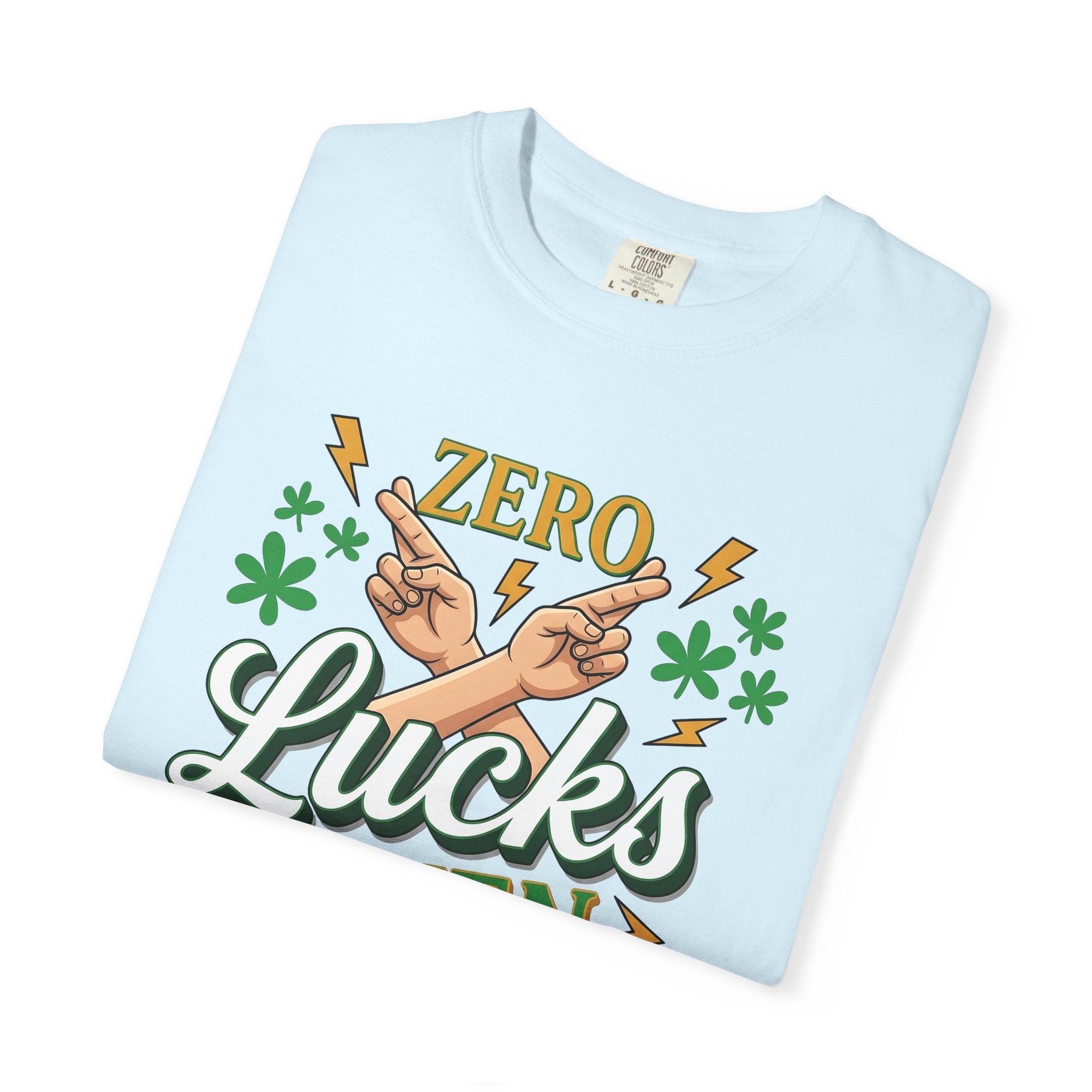 Crossed Fingers Shirt St Patrick's Day Jokes Gift Women Cartoon Tee Hand Sign T-Shirt Luck Fan Hand Gesture Tshirt Pun Graphic Vintage
