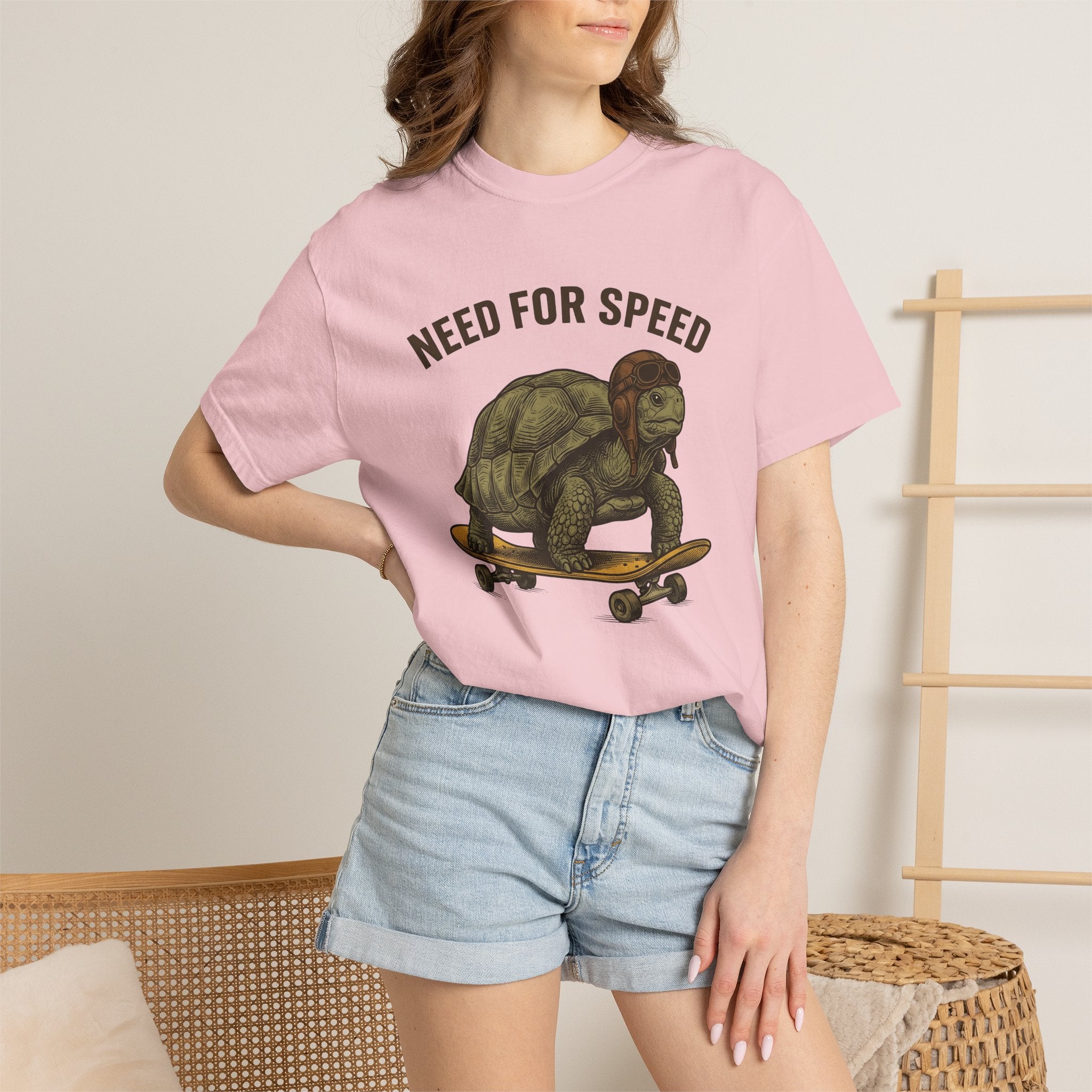 Turtle Cruiser Shirt Sports Creatures Gift Women Old School Tee Turtle T-Shirt Athlete Fan Retro Tshirt Animal Graphic Doodle Safety Helmet