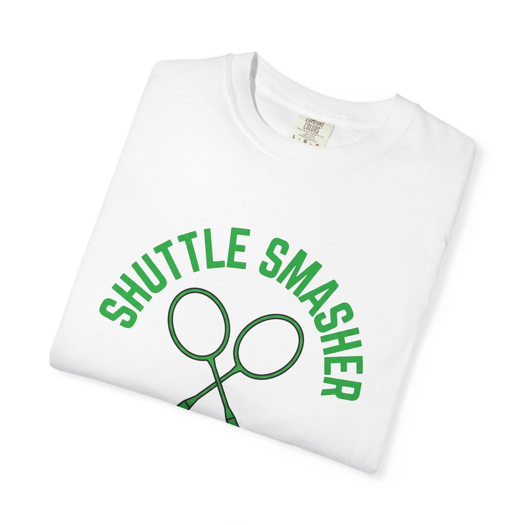 Badminton Rackets Shirt Badminton Team Gift Women Bold Tee Racquet T-Shirt Badminton Fan Graphic Tshirt Crew Graphic Minimalist Crossed