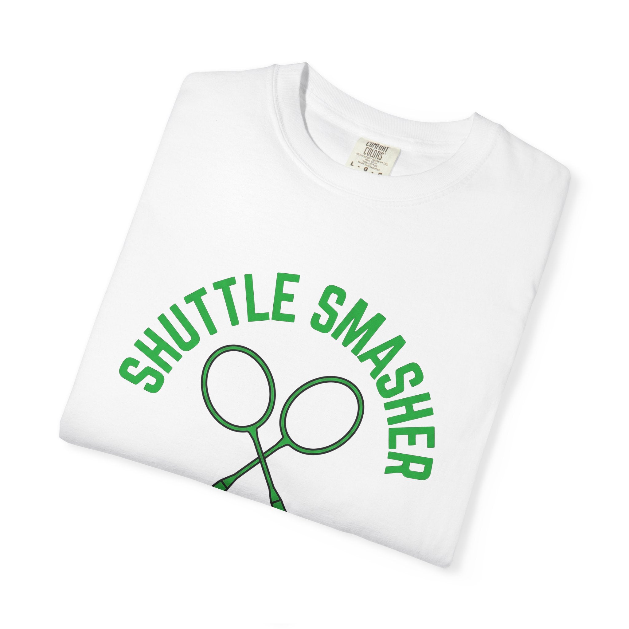 Badminton Rackets Shirt Badminton Team Gift Women Bold Tee Racquet T-Shirt Badminton Fan Graphic Tshirt Crew Graphic Minimalist Crossed