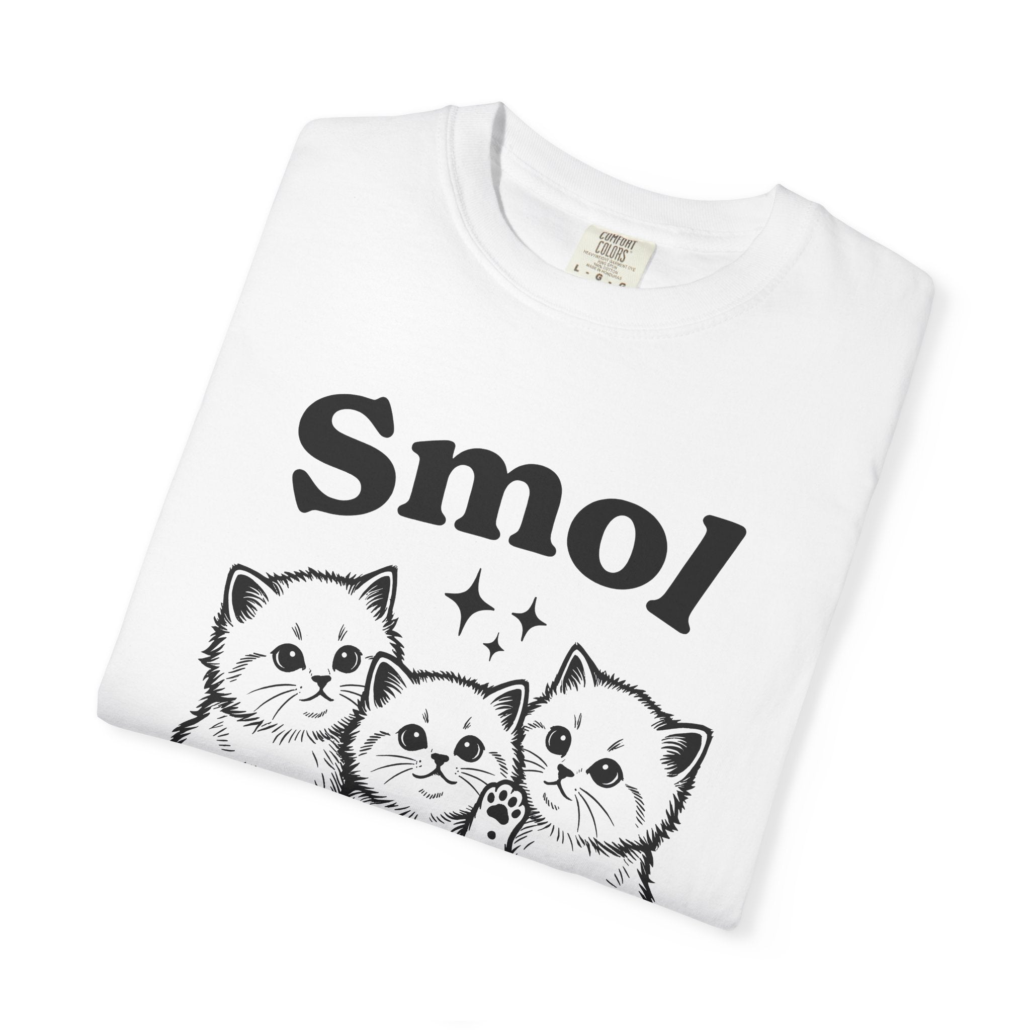 Playful Kittens Shirt Cat Wildlife Gift Women Cartoon Tee Kitten T-Shirt Cat Fan Feline Tshirt Animal Graphic Doodle Twinkles Tshirt