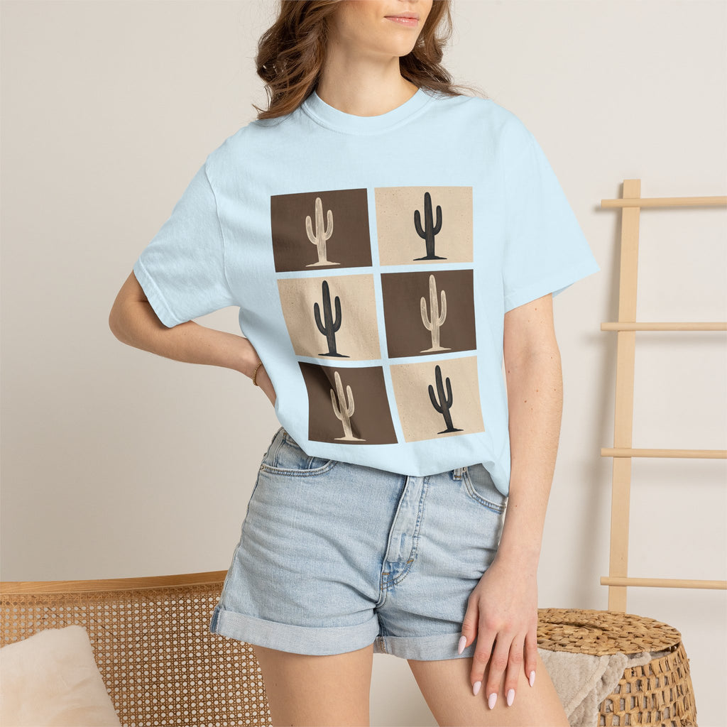 Succulent Design Shirt Cowgirl Cowboy Gift Women Hippie Tee Cactus T-Shirt Rodeo Fan Retro Tshirt Cowboy Graphic Vintage Dry Land Tshirt
