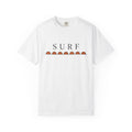 Wave Graphic Shirt Surfing Beach Gift Women Minimalist Tee Wave T-Shirt Surfer Fan Coastal Graphic Design Modern Sunset Tshirt