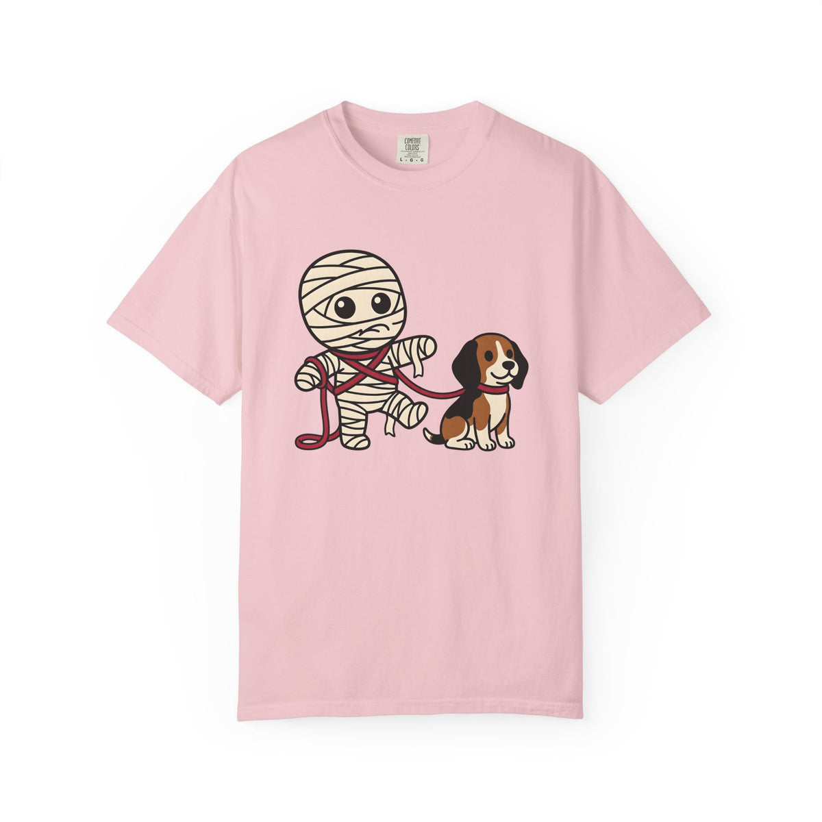 Wrapped Dog Shirt Dog Spooky Unisex Gift Adorable Tee Puppy T-Shirt Dog Fan