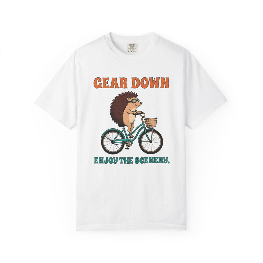 Prickly Bicycle Shirt Sports Activities Triathlon Gift Women Cartoon Tee Bike T-Shirt Athlete Enthusiast Comic Tshirt Triathlete Graphic