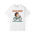 Prickly Bicycle Shirt Sports Activities Triathlon Gift Women Cartoon Tee Bike T-Shirt Athlete Enthusiast Comic Tshirt Triathlete Graphic