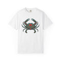 Floral Crab Shirt Animals & Flowers Ocean Gift Women Boho Tee Crab T-Shirt Flower Fan Boho Chic Tshirt Sea Graphic Folk Art Mandala Tshirt