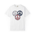Peace Gesture Shirt America Event Gift Women Stars And Stripes Tee Hand Sign T-Shirt American Fan Patriotic Tshirt Festival Graphic Heritage