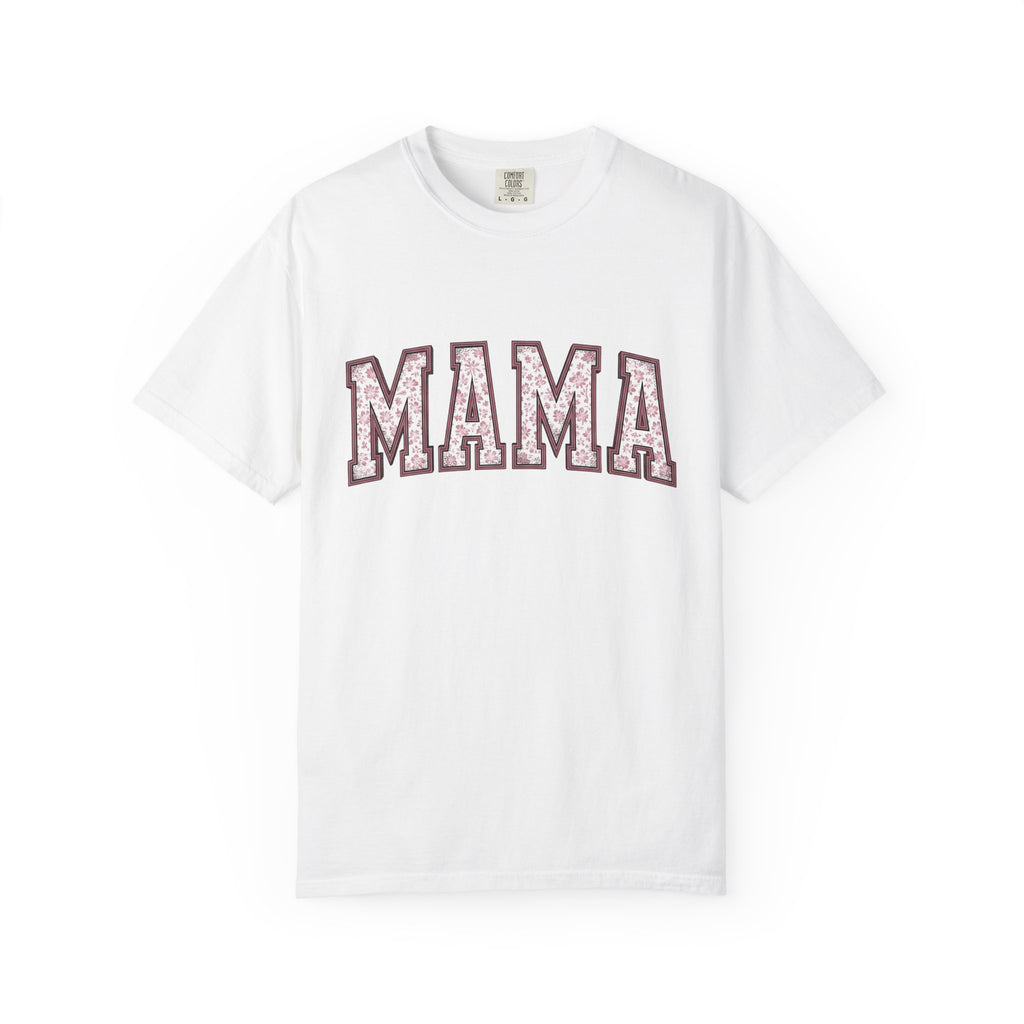 Flower Varsity Lettering Shirt Moms Household Gift Women Botanical Tee Floral T-Shirt Mother Enthusiast Botanical Tshirt Family Graphic