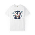 Penguin Drawing Shirt Animals Snow Gift Women Adorable Tee Pinguin T-Shirt Wildlife Fan Creature Tshirt Winter Graphic Animated Frost