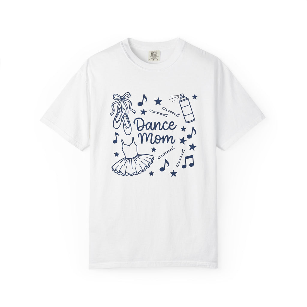 Dance Shoes Shirt Dance Mom Recital Gift Women Hand Drawn Tee Ballet Shoes T-Shirt Dance Mom Enthusiast Illustrated Graphic Dance