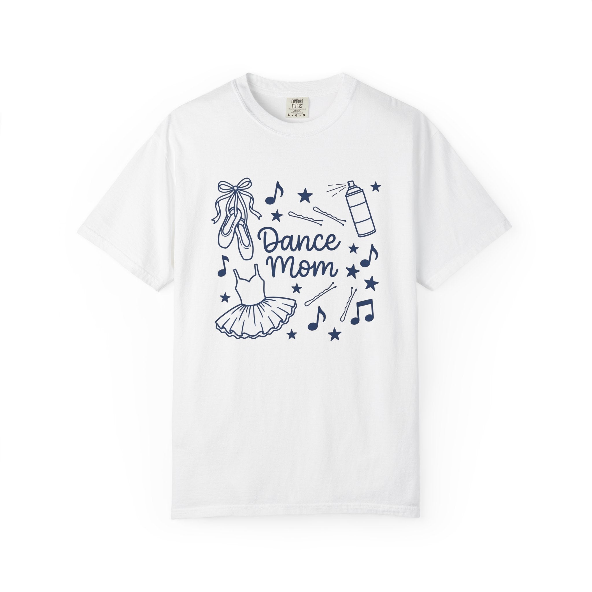 Dance Shoes Shirt Dance Mom Recital Gift Women Hand Drawn Tee Ballet Shoes T-Shirt Dance Mom Enthusiast Illustrated Graphic Dance