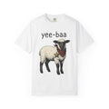 Cowboy Sheep Shirt Easter Animal Gift Women Vintage Tee Ram T-Shirt Easter Fan Creature Graphic Tshirt Hand Drawn Sheriff Badge Tshirt