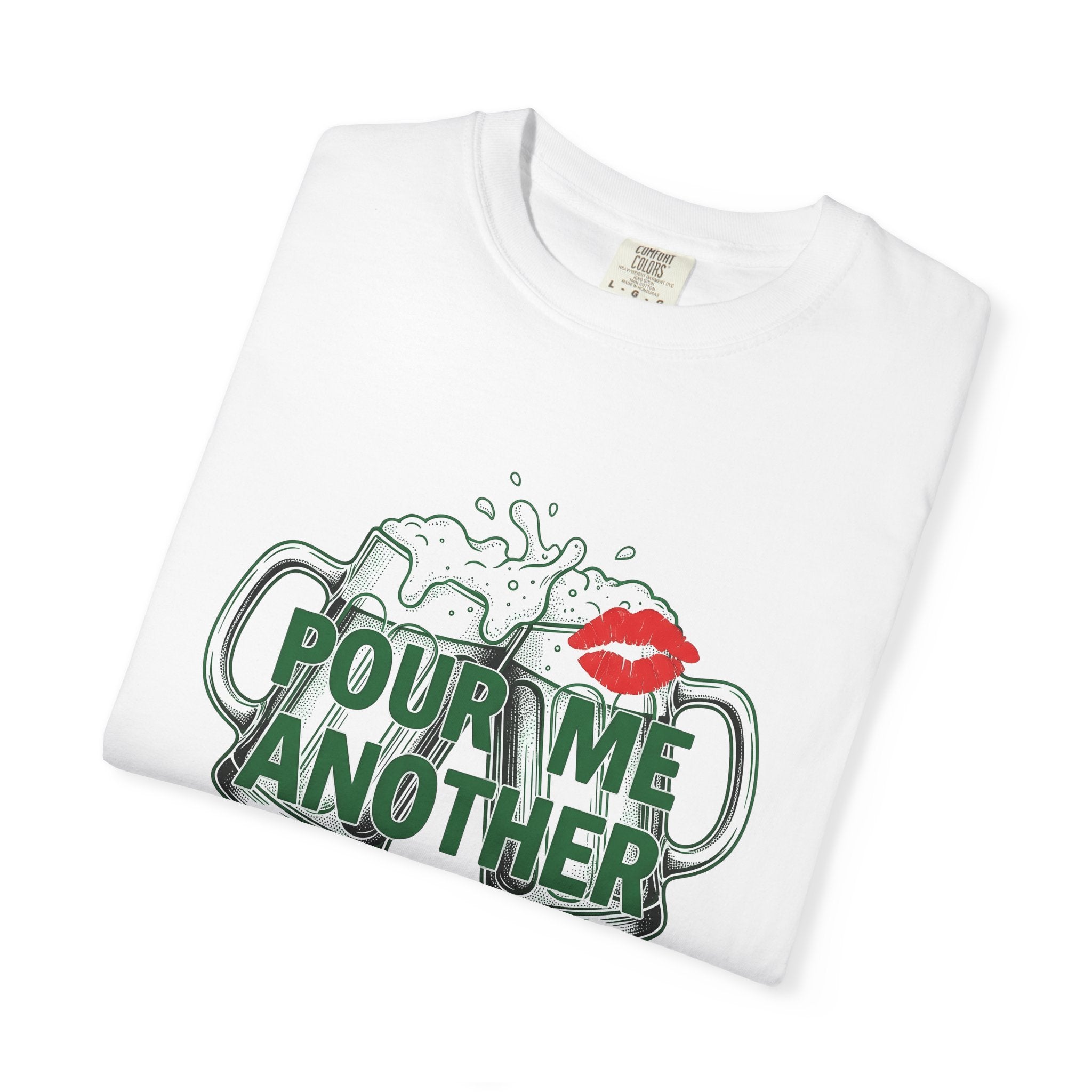 Beer Cups Shirt St Patrick's Day Liquids Gift Women Throwback Tee Pint Glass T-Shirt Shamrock Fan Vintage Tshirt Beverage Graphic Doodle