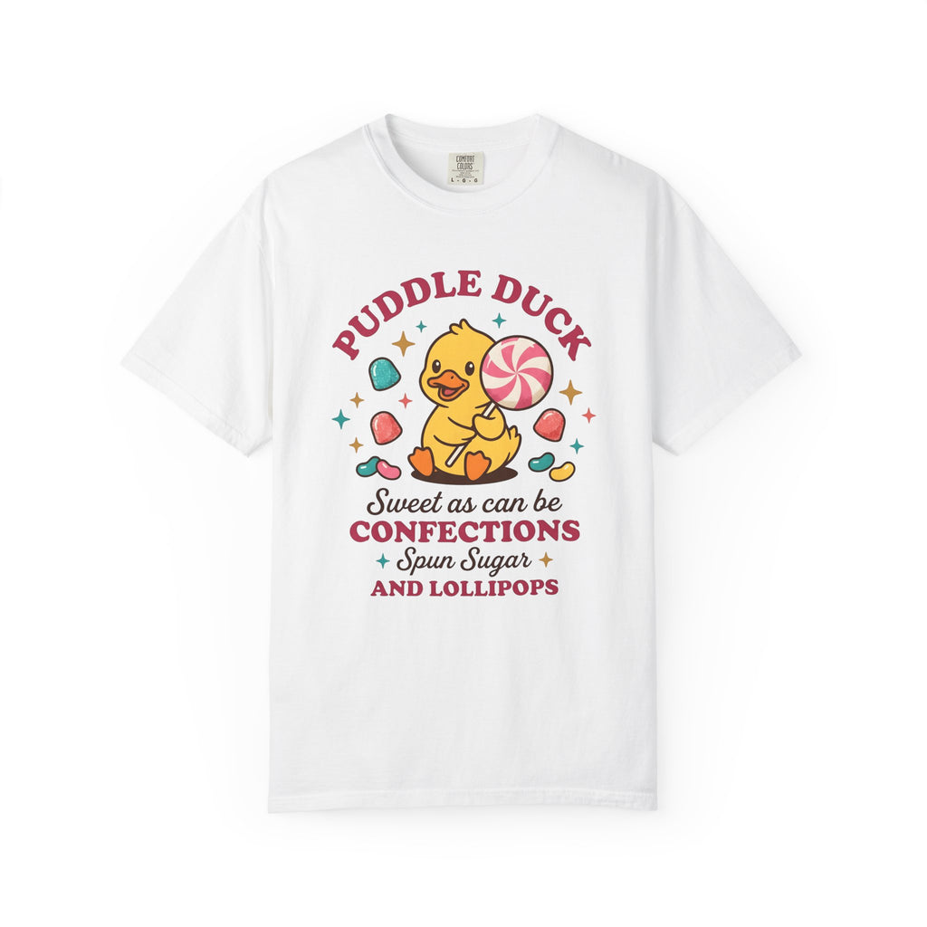 Duck Candy Shirt Easter Animal Gift Women Kawaii Tee Candy T-Shirt Easter Fan Cute Tshirt Creature Graphic Cartoon Jellybeans Tshirt