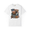 Moose Hiking Shirt Camping Travel Gift Women Distressed Tee Elk T-Shirt Camper Enthusiast Vintage Tshirt Adventure Graphic Throwback Stars