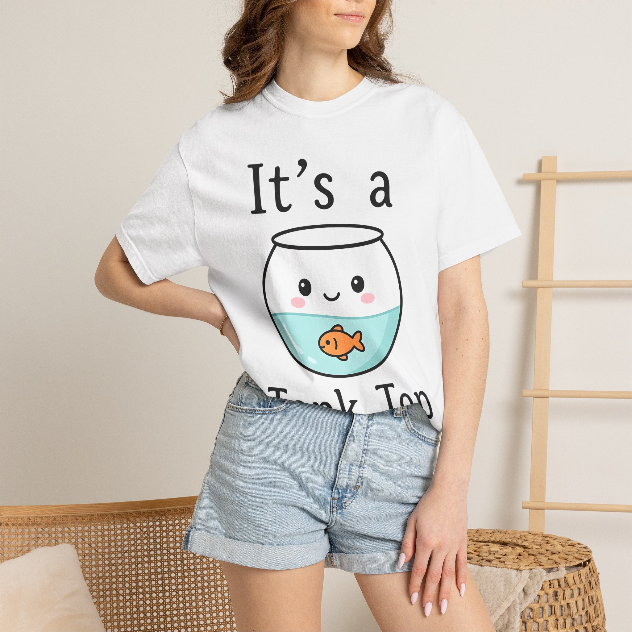 Fish Tank Shirt Funny Joke Gift Women Cute Tee Aquarium T-Shirt Humor Fan Cartoon Tshirt Pun Graphic Comic Aquarium Fish Tshirt