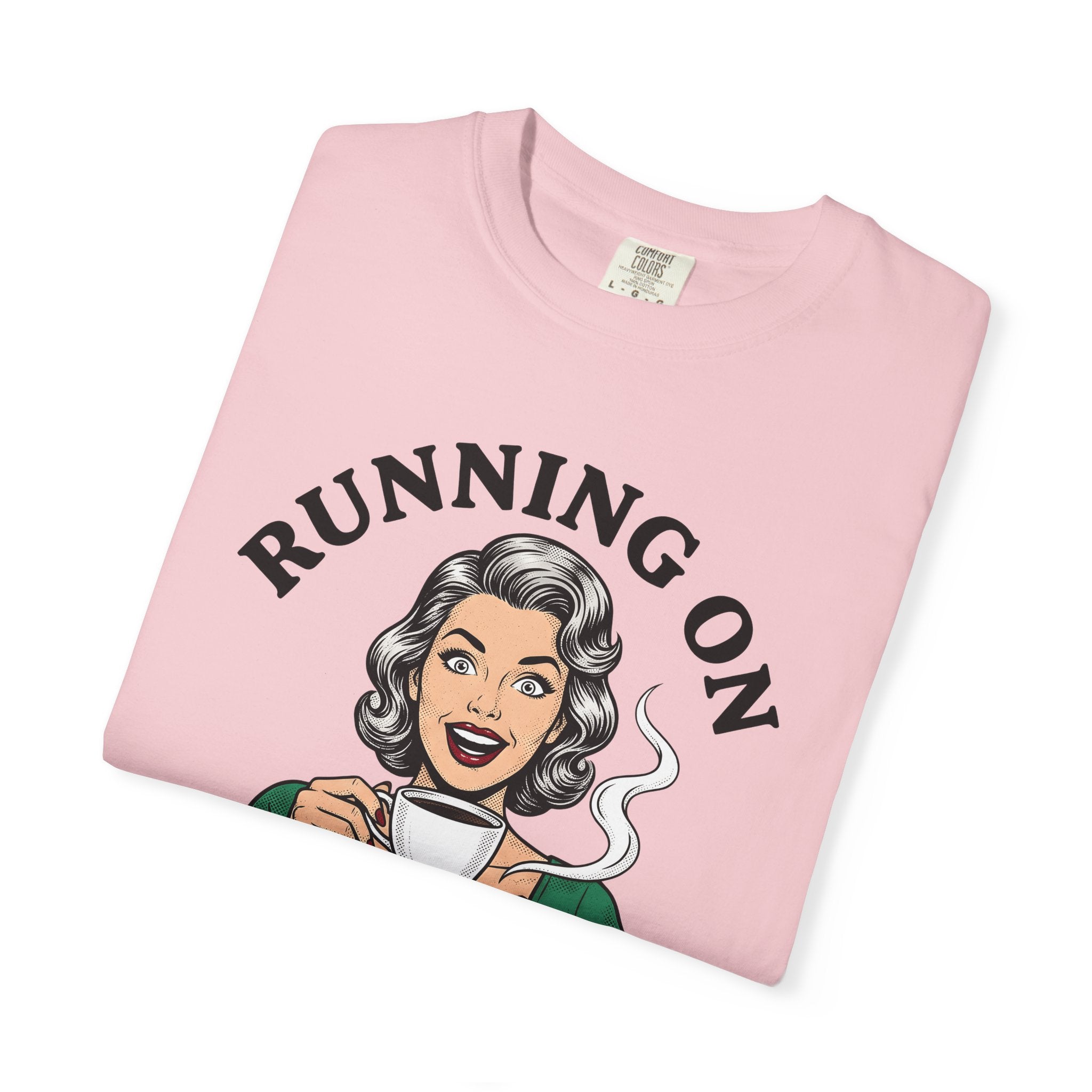 Vintage Woman Coffee Shirt Coffee Joke Gift Women Comic Tee Retro Woman T-Shirt Coffee Fan Cartoon Tshirt Pun Graphic Classic Coffee Mug