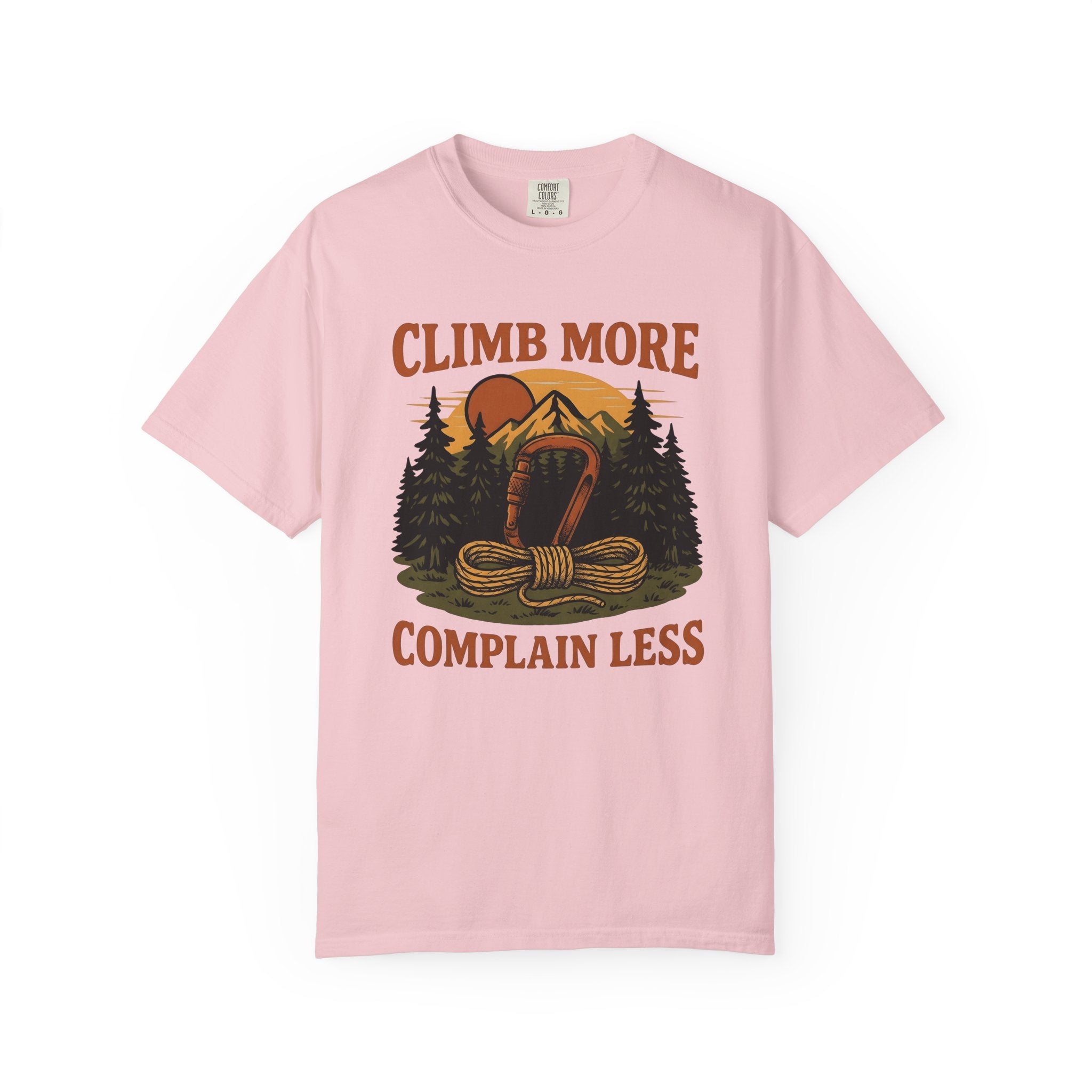 Climbing Gear Shirt Climbing Adventure Gift Women Vintage Tee Climbing Equipment T-Shirt Climber Enthusiast Retro Tshirt Expedition Graphic