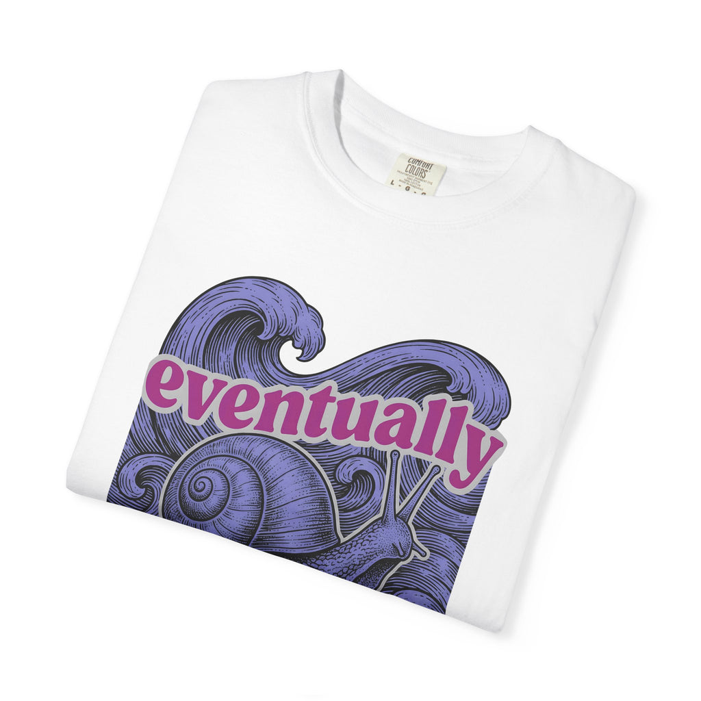 Snail Art Shirt Funny Creatures Gift Women Rustic Tee Slug T-Shirt Humor Fan Primitive Tshirt Animal Graphic Doodle Ocean Surf Tshirt
