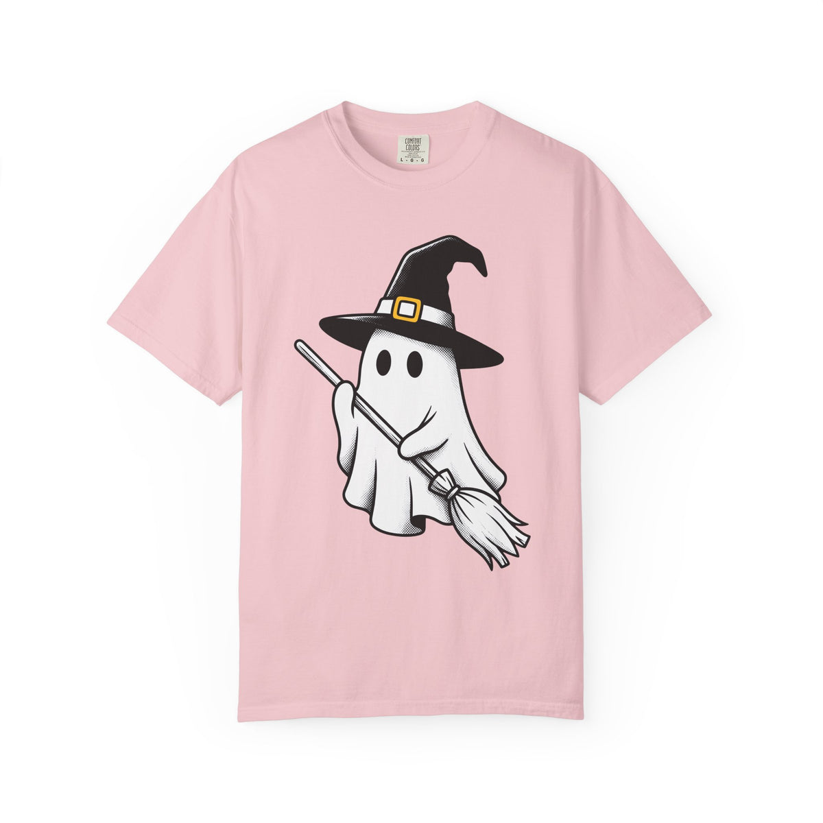 Phantom Witch Shirt Halloween Fantasy Gift Women Comic Tee Sorceress T-Shirt Horror Fan Cartoon Tshirt Mythical Graphic Hand Drawn Witch
