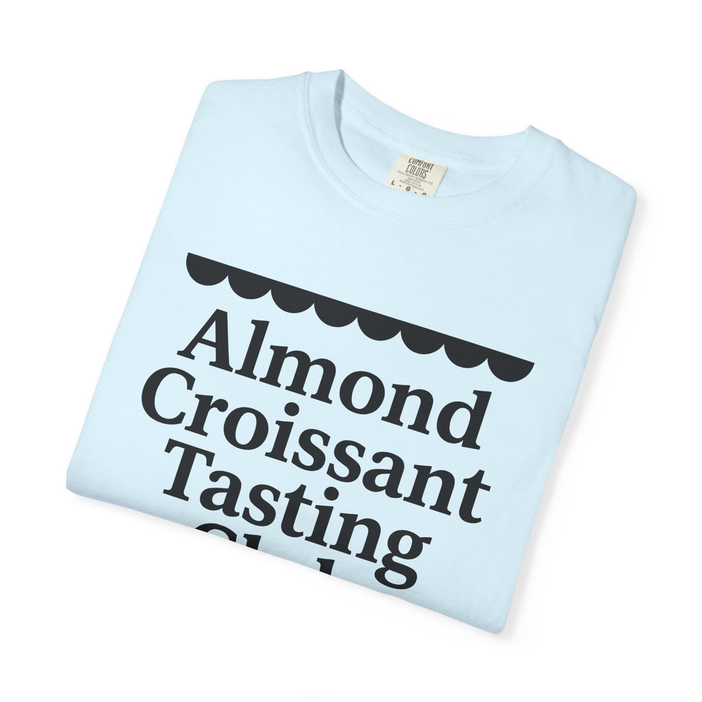 Bakery Club Text Shirt Desserts Foodie Gift Women Minimalist Tee Pastry T-Shirt Sweets Fan Simple Tshirt Food Graphic Retro Scallop Border