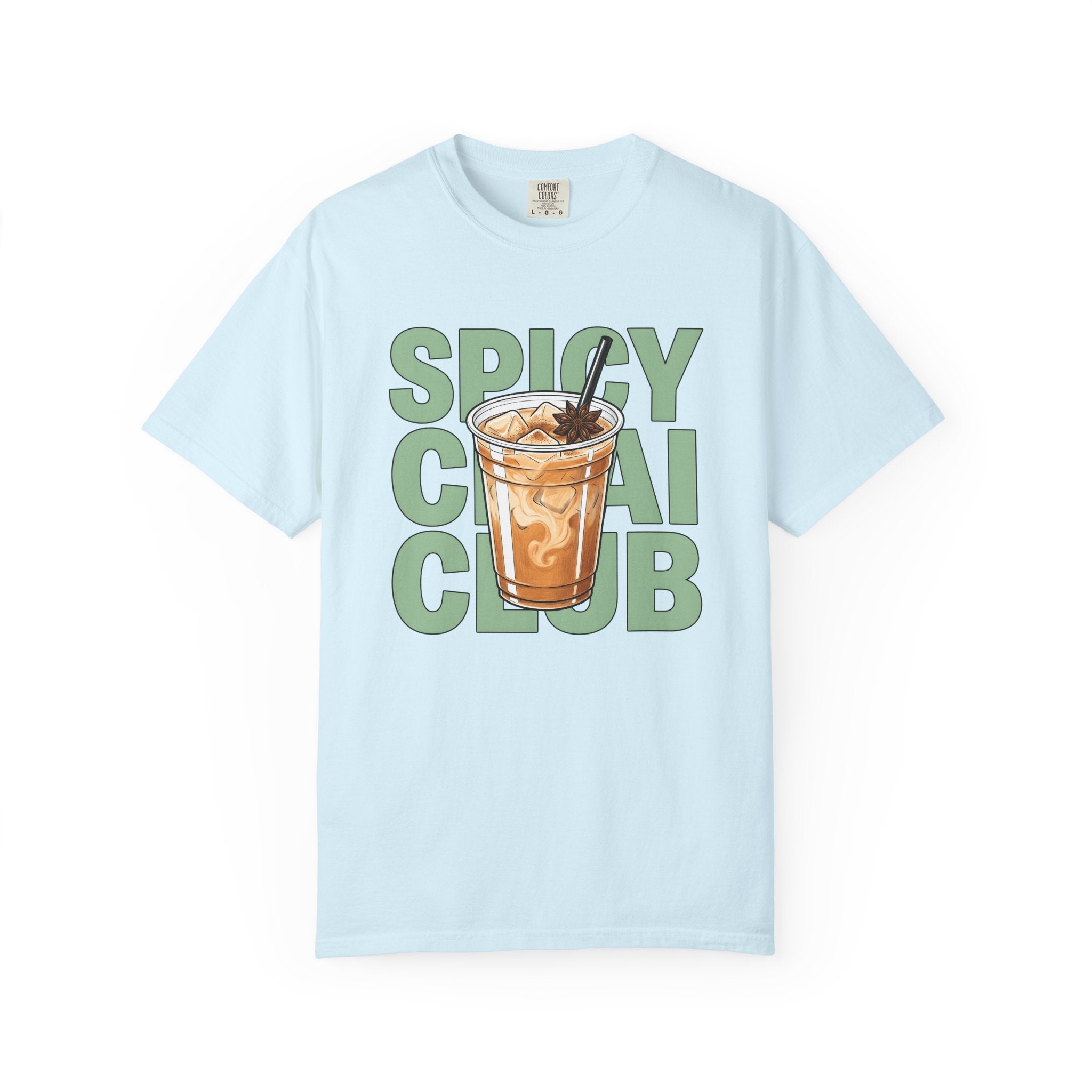 Chilled Chai Latte Shirt Drinks Food Gift Women Doodle Tee Chai T-Shirt Beverage Fan Masala Graphic Comic Star Anise Pod Tshirt
