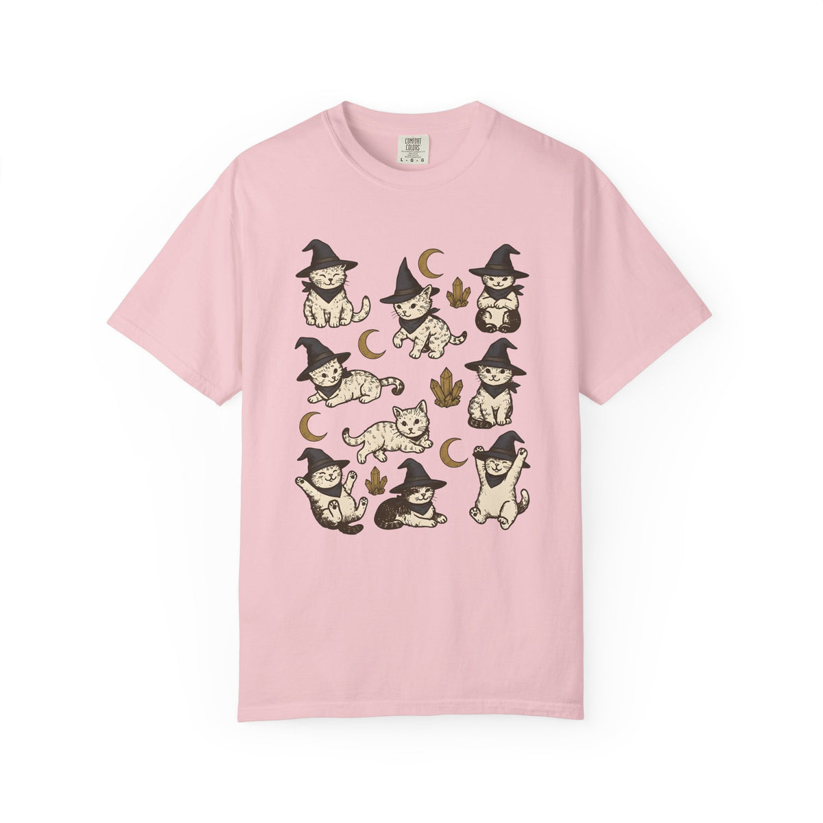 Magic Cat Shirt Cat Fall Unisex Gift Nostalgic Tee Kitten T-Shirt Cat Fan Feline