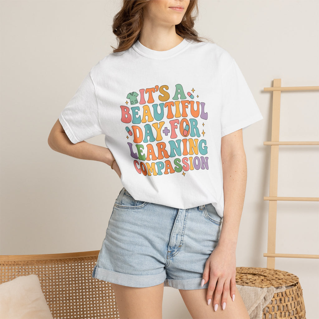 Bright Uplifting Phrase Shirt Nurses Motivation Gift Women Vintage Tee Inspirational T-Shirt Teacher Enthusiast Retro Tshirt Motivational