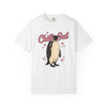 Penguin Graphic Shirt Christmas Animal Gift Women Vintage Tee Pinguin T-Shirt Xmas Fan Distressed Tshirt Wildlife Graphic Retro Stars Tshirt