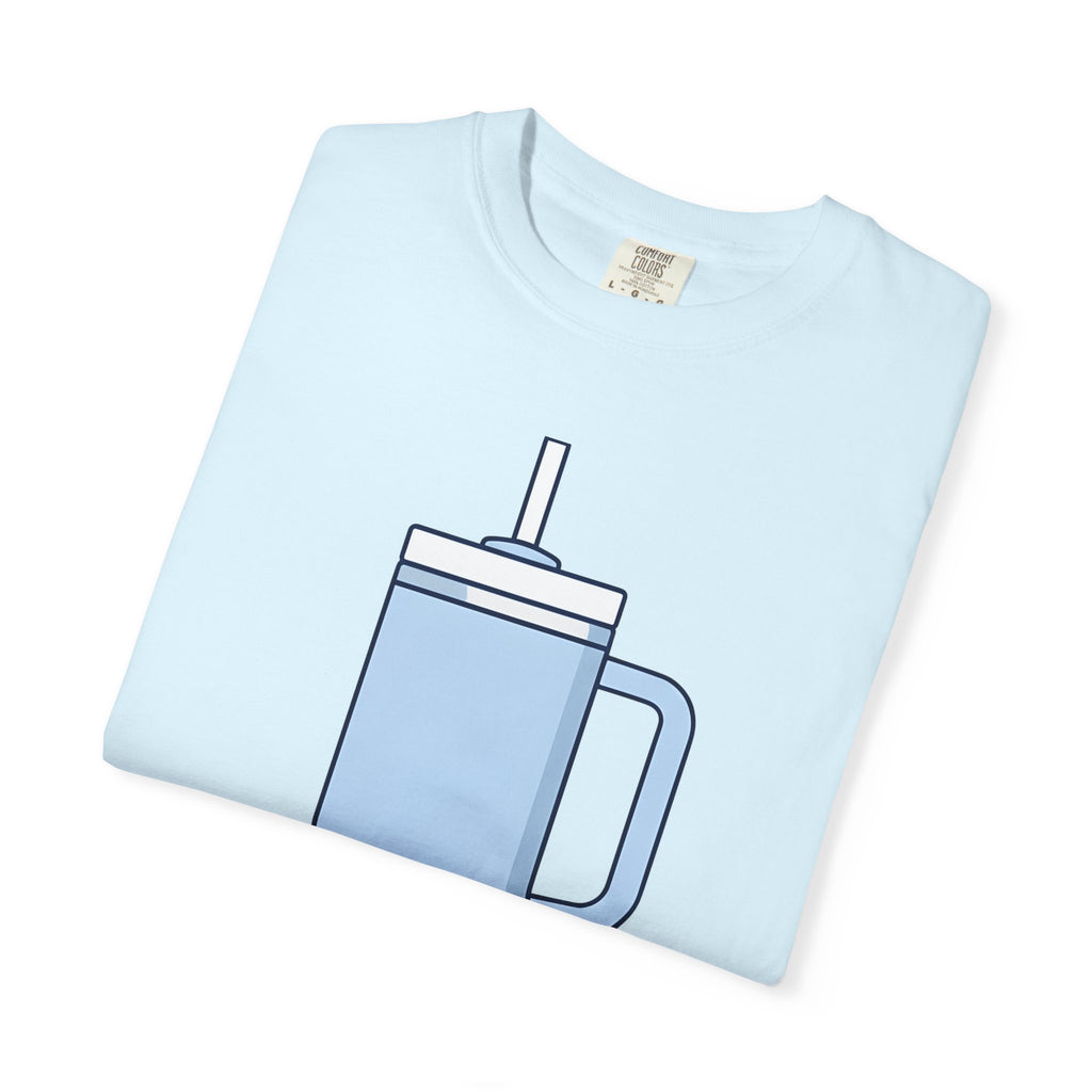 Hydration Bottle Shirt Drinks Lifestyle Gift Women Basic Tee Water Bottle T-Shirt Beverage Fan Water Bottle Tshirt Lifestyle Graphic Trendy
