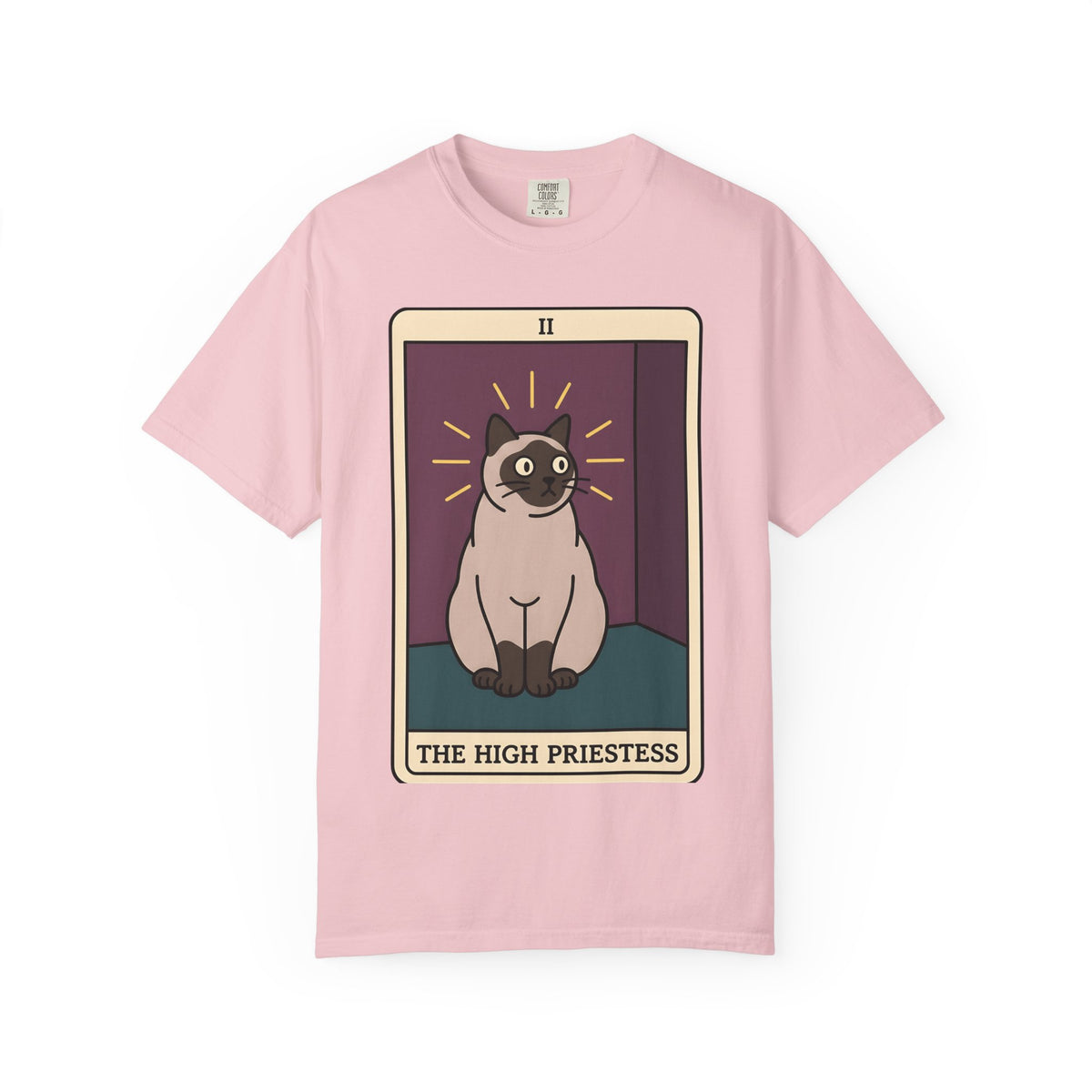 Oracle Cat Shirt Boho Chic Spirituality Unisex Gift Minimalist Tee Cat T-Shirt