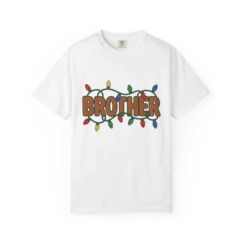 Xmas Lights Shirt Christmas Household Gift Women Merry Tee String Lights T-Shirt Christmas Fan Fairy Lights Tshirt Home Decor Graphic