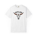 Bull Head Skull Shirt Cowgirl Livestock Gift Women Country Tee Skull T-Shirt Cowgirl Fan Rustic Tshirt Farm Graphic Old School Star Shape