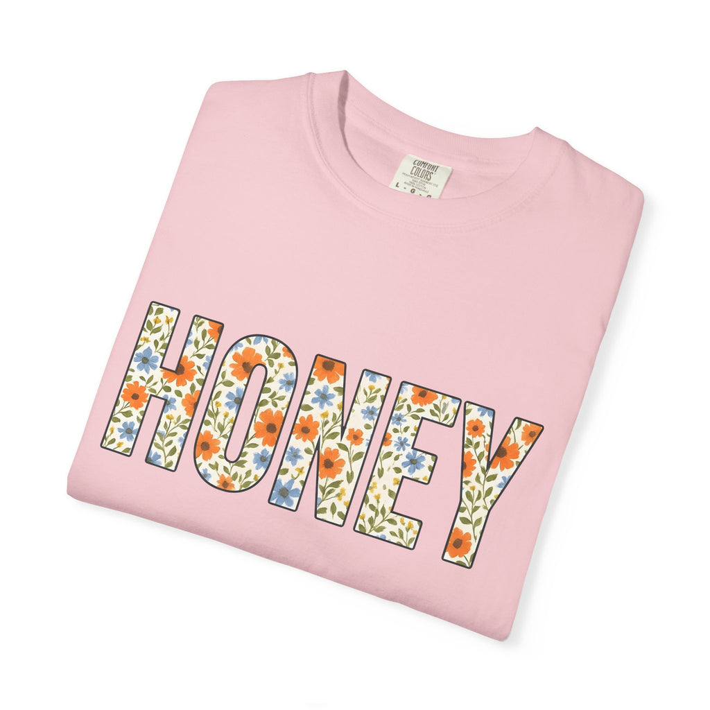 Floral Text Shirt Moms Floral Gift Women Boho Tee Typography T-Shirt Motherhood Enthusiast Bohemian Tshirt Floral Graphic Retro Flowers