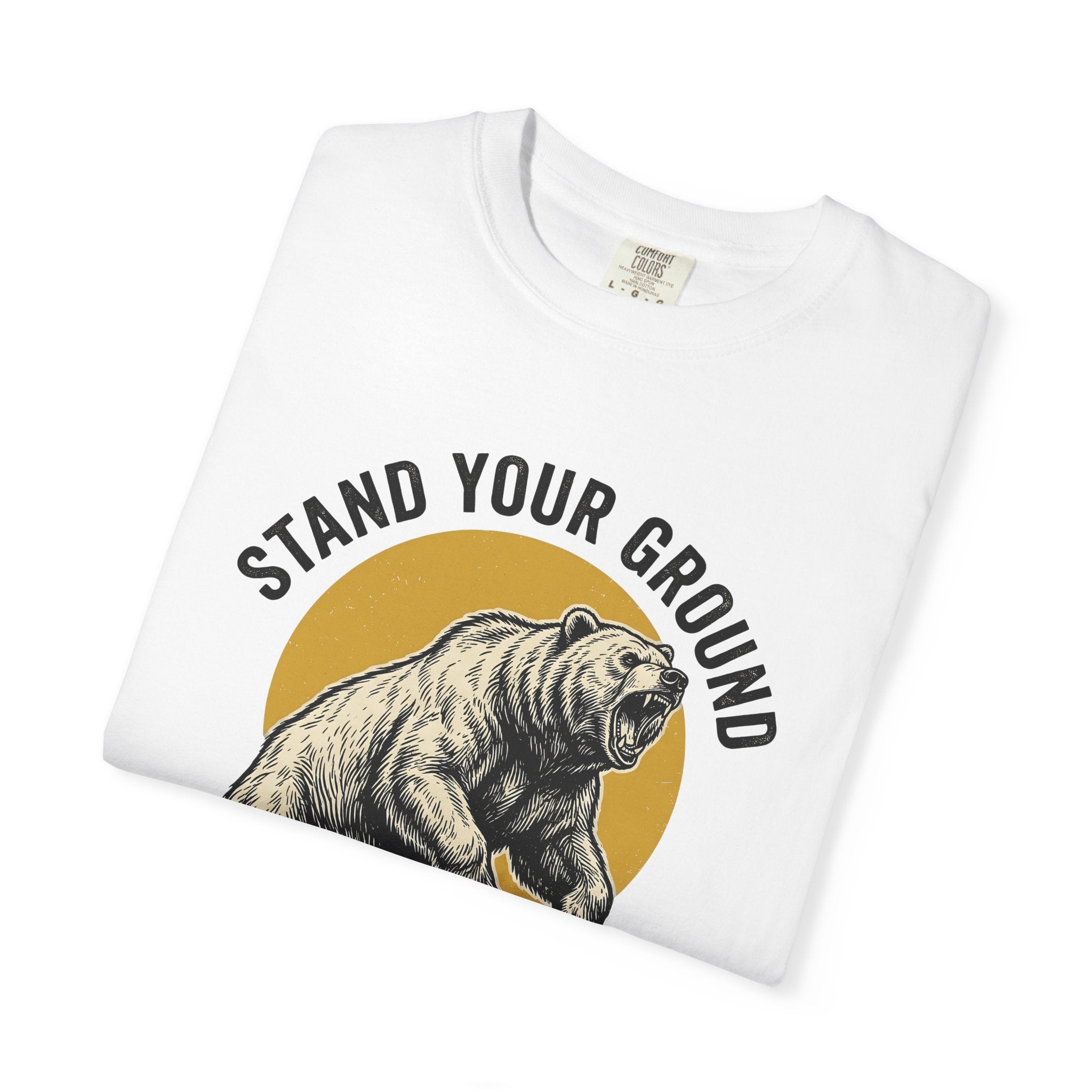 Bear Shirt Bear Forest Gift Women Retro Tee Grizzly T-Shirt Bear Fan Ursine Tshirt Woods Graphic Sketch Hill Tshirt